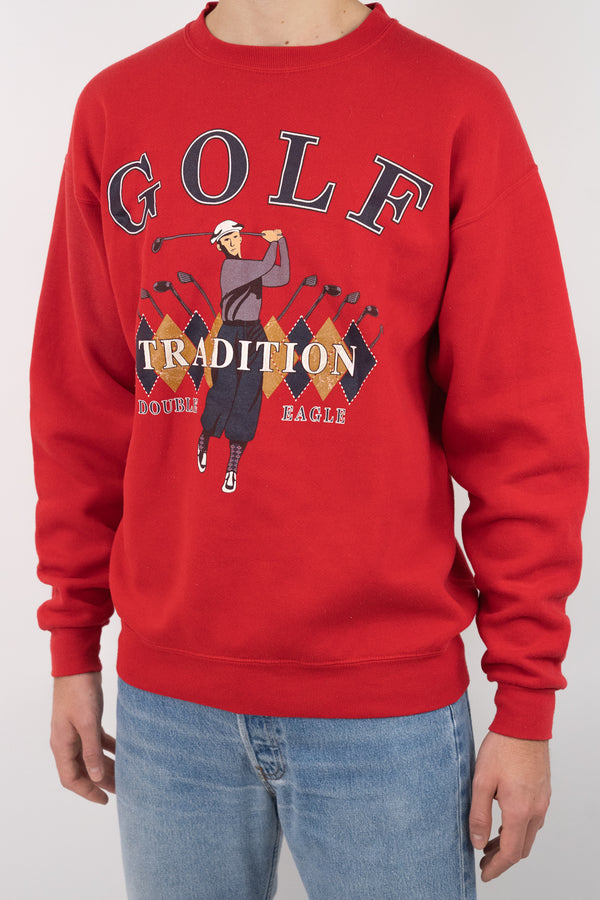 Golf Tradition Red Sweatshirt