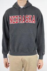 Nebraska Grey Hoodie