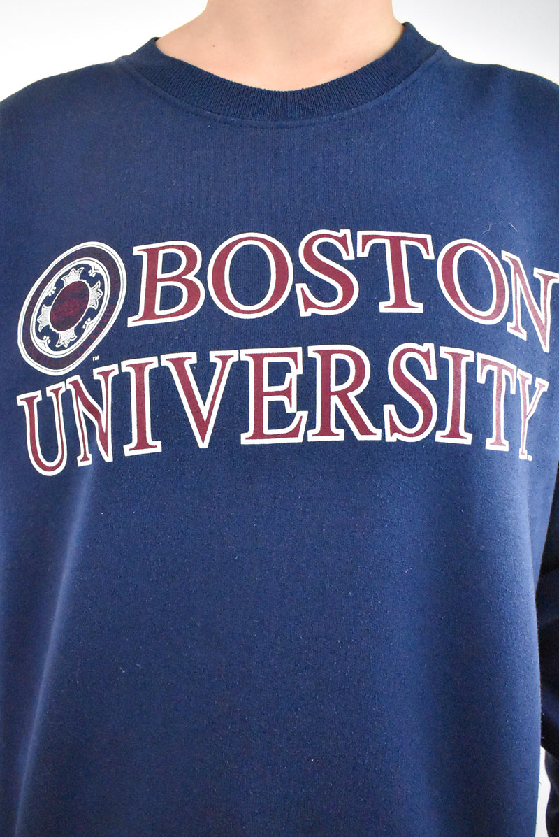 Boston University Navy Sweatshirt