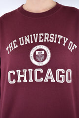 Chicago Burgundy Sweatshirt