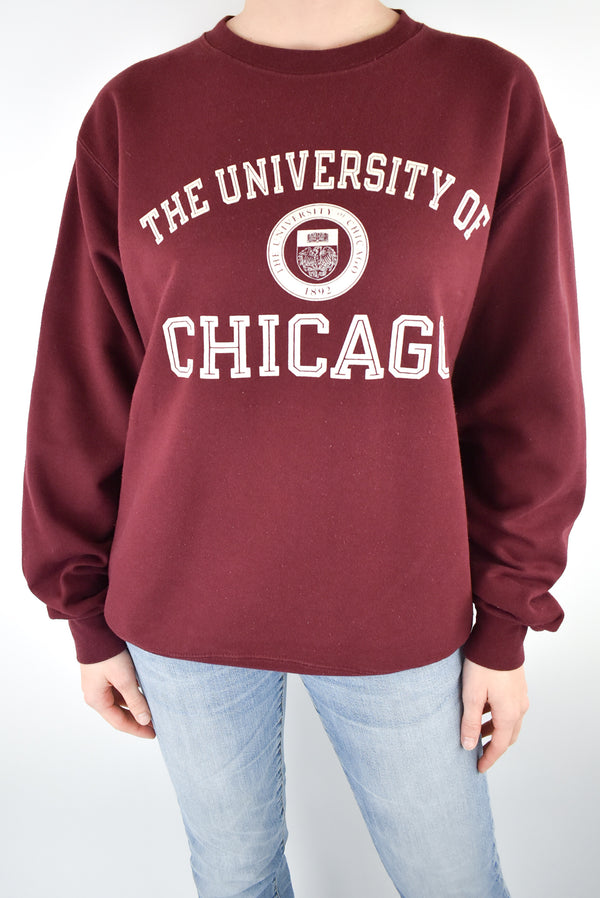 Chicago Burgundy Sweatshirt