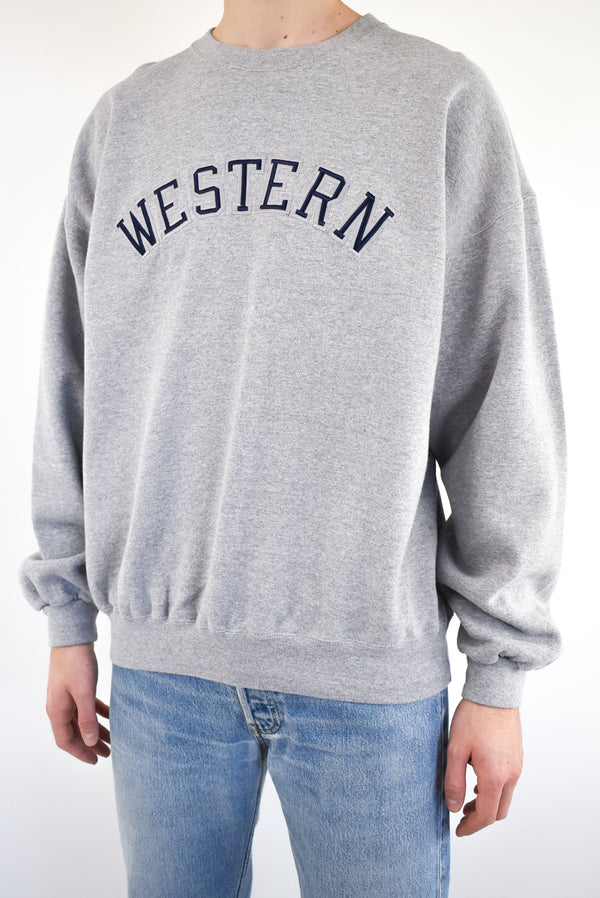 Western Grey Sweatshirt