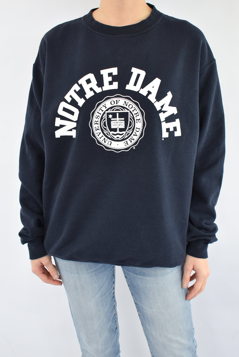 Notre Dame Navy Sweatshirt