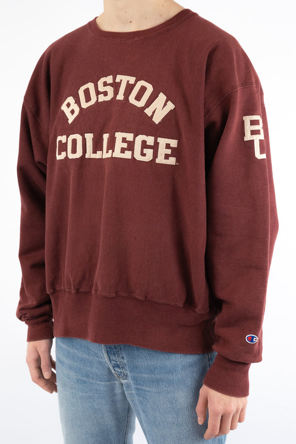 Boston Burgundy Sweatshirt