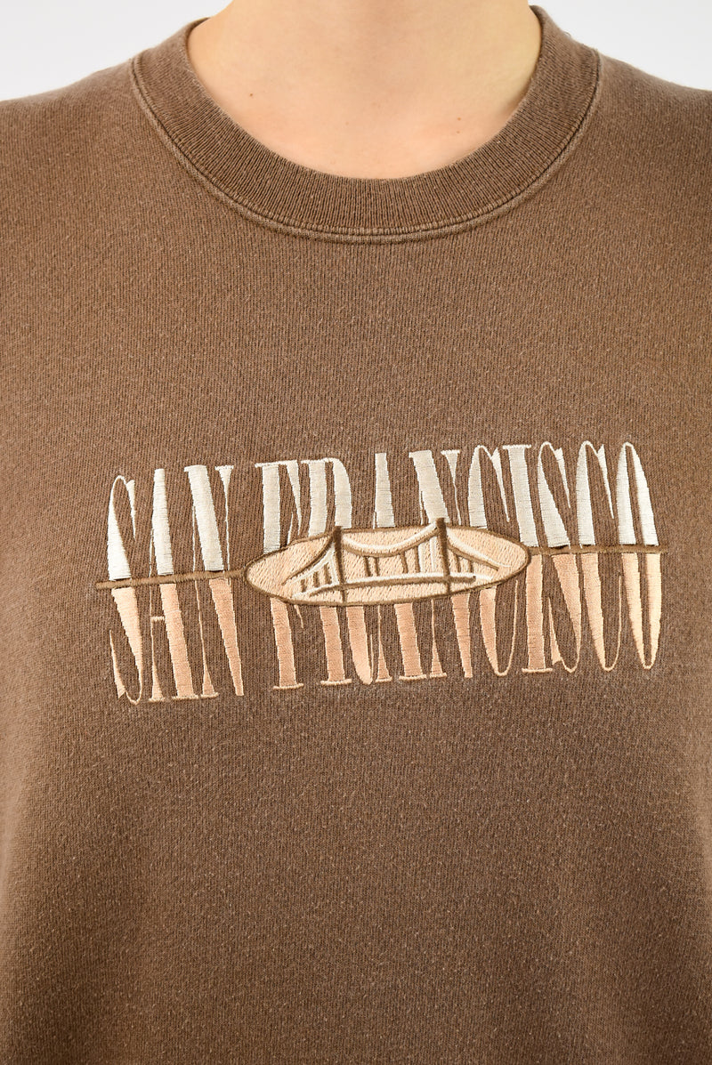 San Francisco Brown Sweatshirt