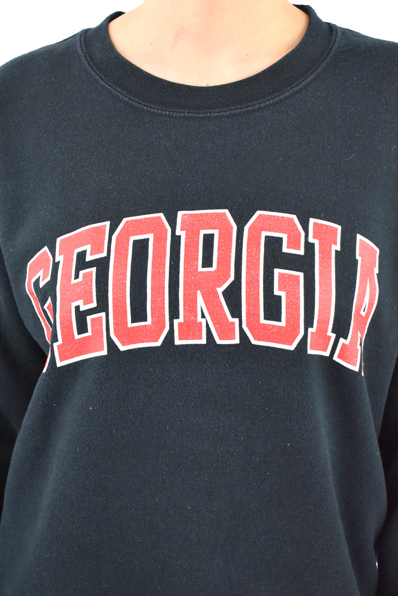 Georgia Black Sweatshirt