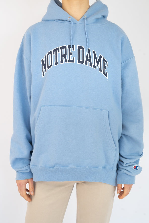 Notre Dame Blue Hoodie