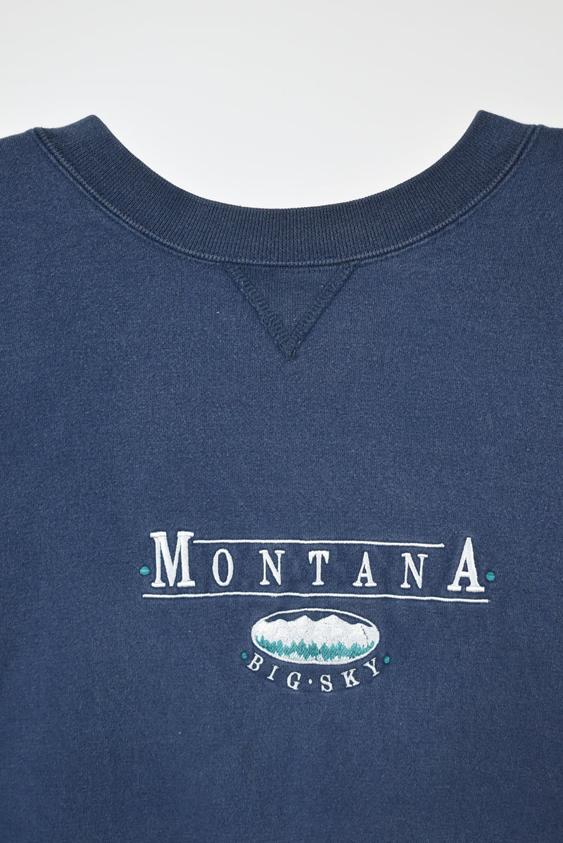 Montana Navy Sweatshirt