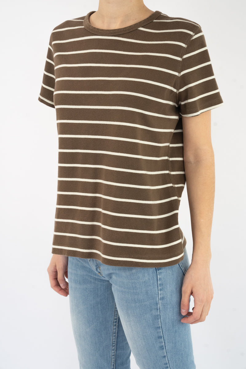 Brown Striped T-Shirt