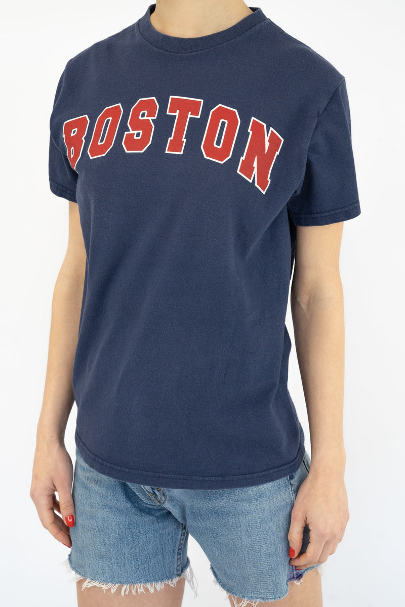 Boston Navy T-Shirt