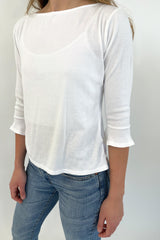 White Long Sleeved T-Shirt