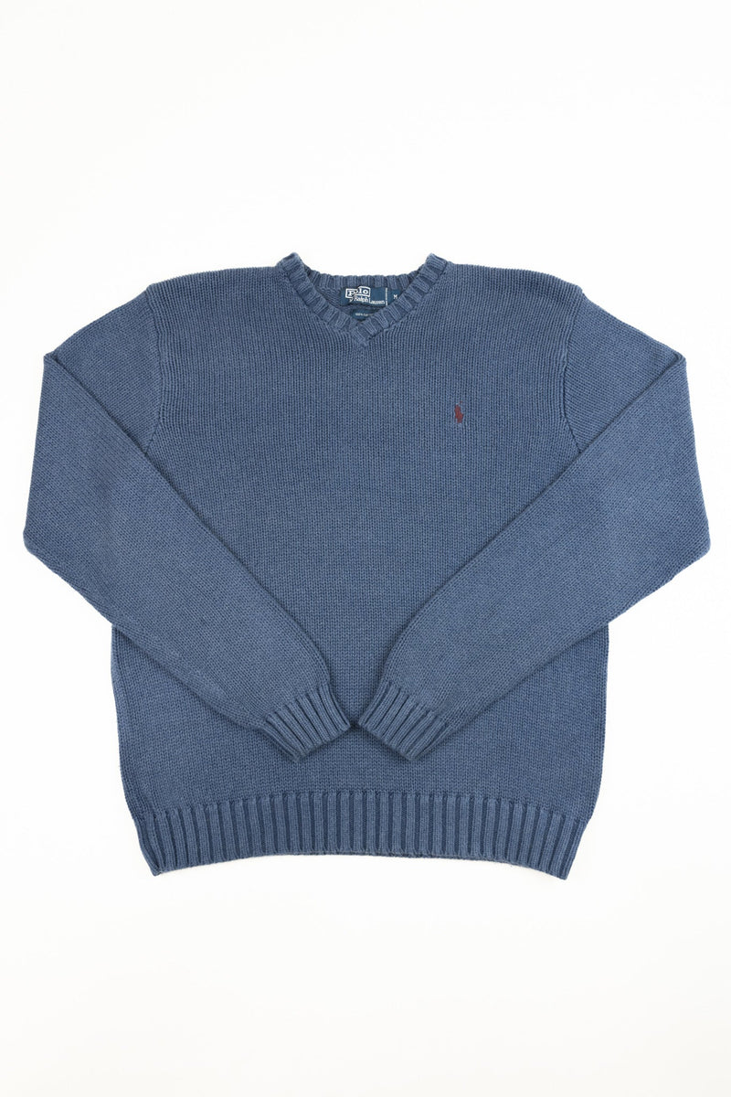 V-Neck Knitted Sweaters
